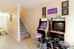 Cozy Family Retreat with Arcade, Grill, Waffle Bar & Firepit